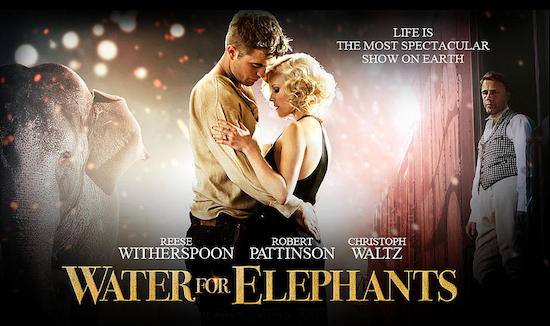 Rip Water for elephants dvd 